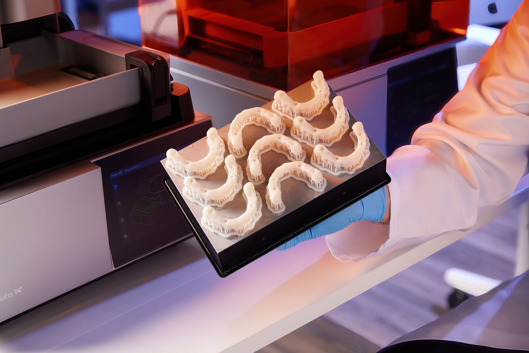 Aparatos All-on-X en Formlabs Form 4B